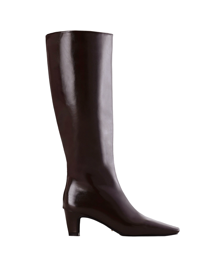 ANGIE - DARK CACAO SHINE-Boots-Billini-Billini