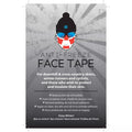 Anti-Freeze Face Tape Black AFFT-BK