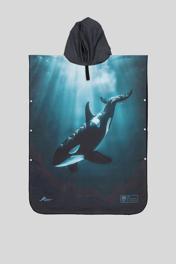 Apex Crew Suede Beach Towel Poncho