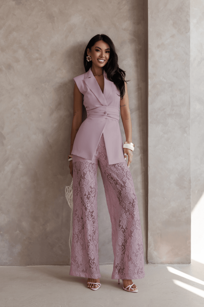 Комплект AURA - пудрено розово LaBalancia Roberto Fashion Store Set 5907378522316 XS/S