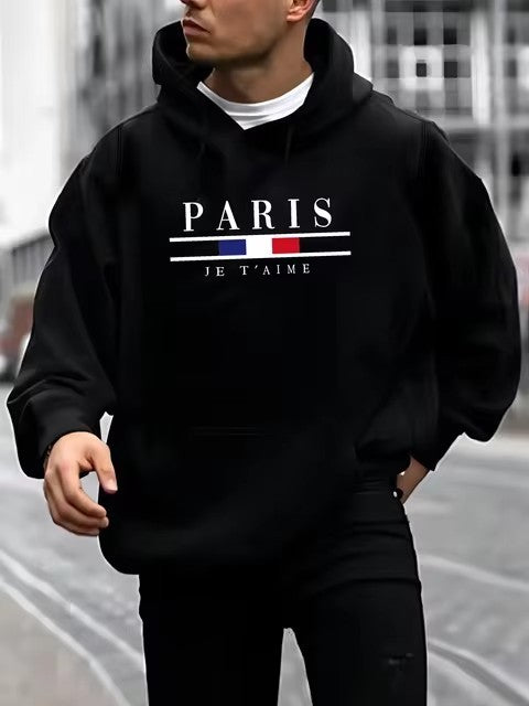 Autumn And Winter Printing Long Sleeve Loose-fitting Hoodie - Livefree