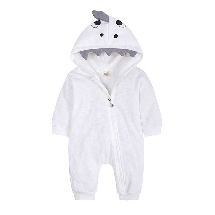 Baby Adorable 3D Shark Design Jumpsuit (4 colors)