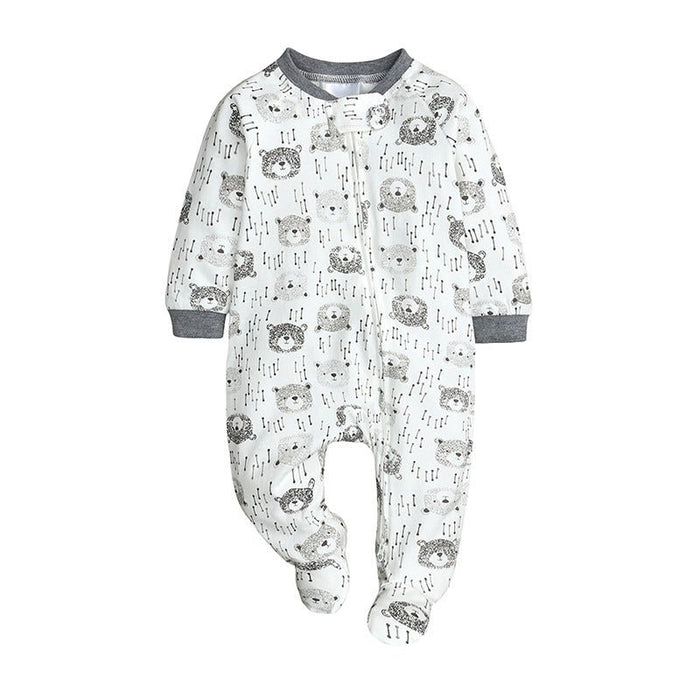 Baby Cartoon and Crane Print Design Onesie (3 Designs)