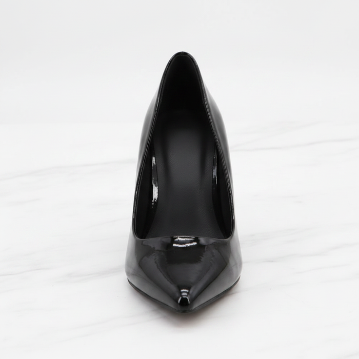 Black Patent Pump – Front