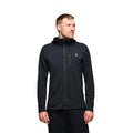 Black Diamond M DIVERGE FZ HOODY Color: 0002-Black, Size: MED