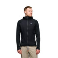 Black Diamond Men's Coefficient LT Hybrid Hoody- Black - Med