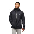 Black Diamond Men's Fineline Stretch Shell- Black - Med