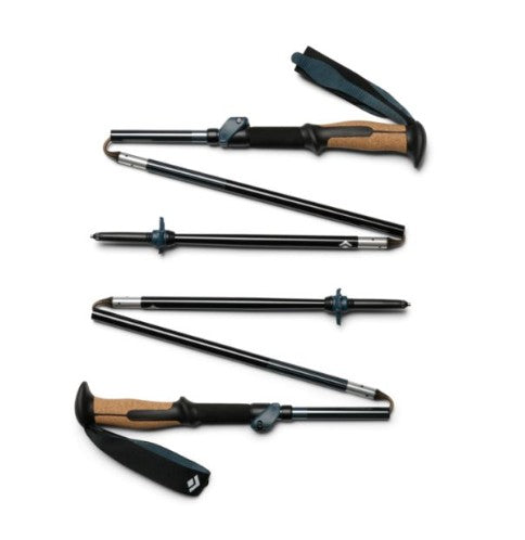 Black Diamond Trail Vista FLZ Trekking Poles 110cm Midnight Blue