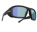 Bliz Peak Nano Optics, Matte Black Frame Brown w/ Blue Multi Photo Lens Cat 2-4