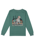 Boys Beagle LS Marine Green