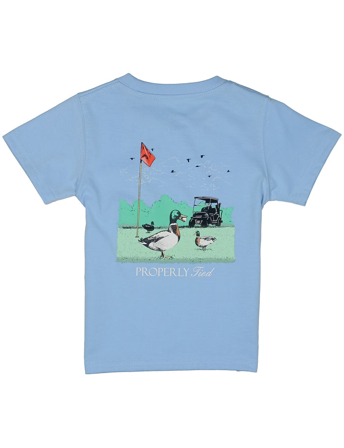 Boys Fowl Play SS Light Blue