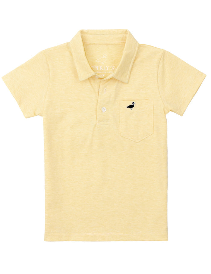 Boys Harrison Pocket Polo SS Sunburst