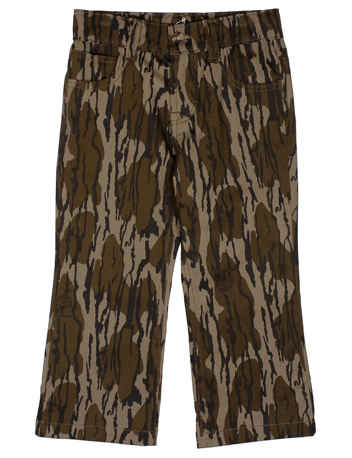 Boys Harvest Work Pant Mossy Oak Original Bottomland