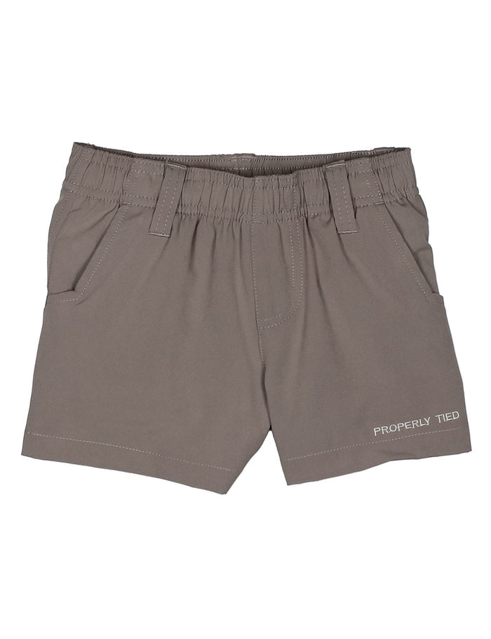 Boys Pintail Short Chrome Grey