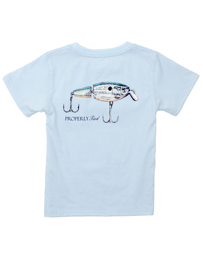 Boys Swimbait SS Periwinkle