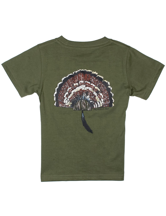 Boys Turkey Mount SS Olive