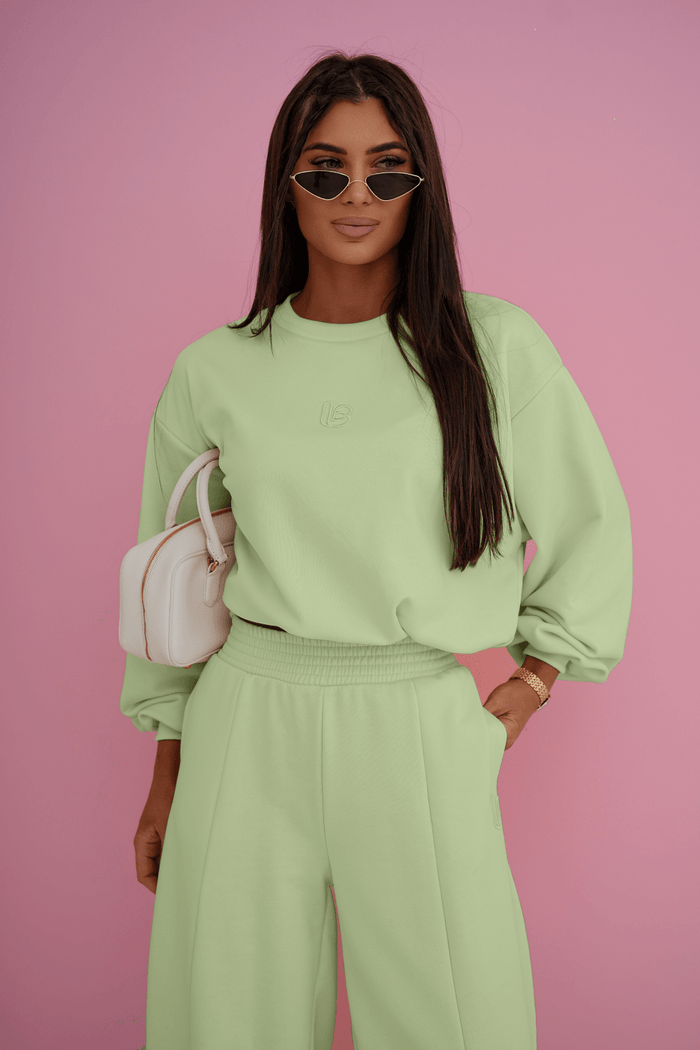 Дамски комплект BRONX - Облекло, Matcha (Зелено) LaBalancia Roberto Fashion Store Set 5907378520497 UNI