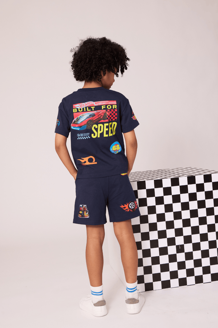 Lola + The Boys Sets Built For Speed Shorts Set