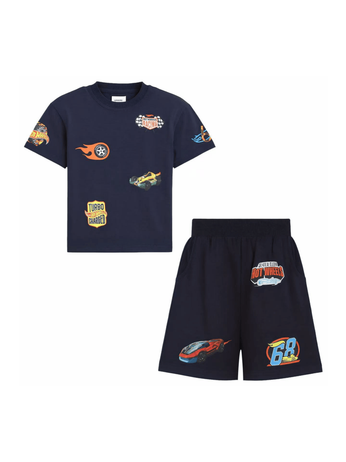 Lola + The Boys Sets Built For Speed Shorts Set