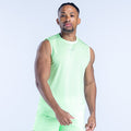 Charge tank sleeveless crew neck in light mint green