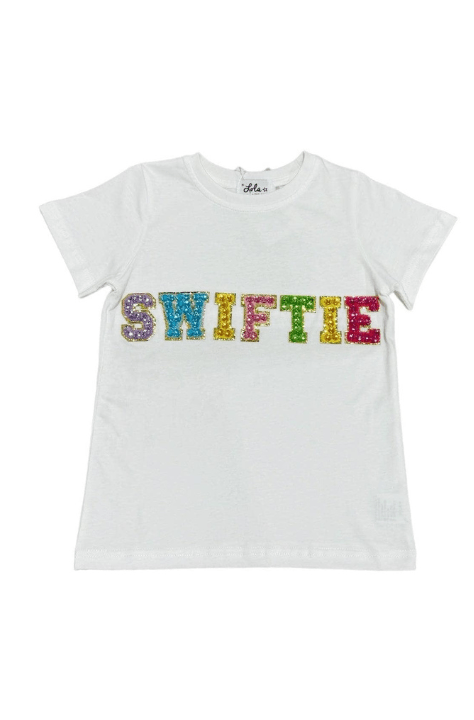 exclude-new-arriv Tops Women's Crystal SWIFTIE T-shirt