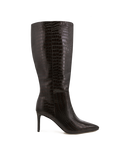 DILAN EXTENDED CURVE - DARK CACAO CROC-Boots-Billini-Billini