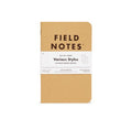 Field Notes Original Kraft - Ruled Paper 3-Pack