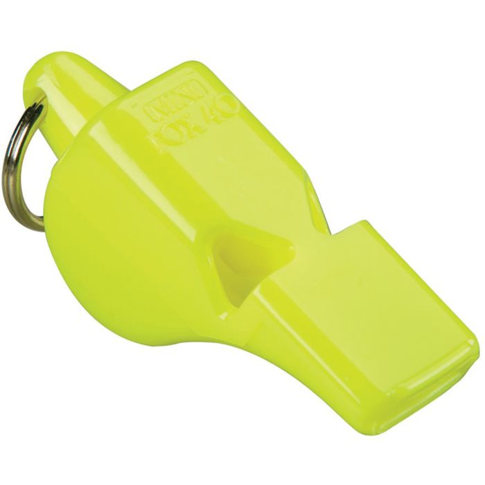 Fox 40 Mini Safetyt Whislte W/ Lanyard- Yellow