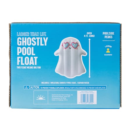 Friendly Ghost Inflatable Pool Float