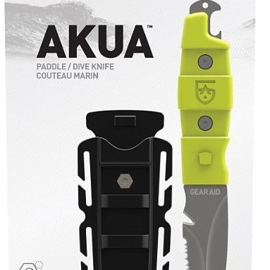 Gear Aid Akua Blunt Tip Knife Green