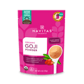 Navitas Organics 4oz. Goji Berry Powder front of bag