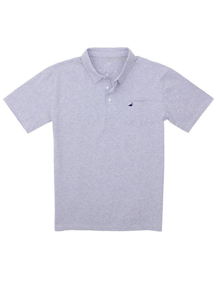 Harrison Pocket Polo SS Ocean Wave