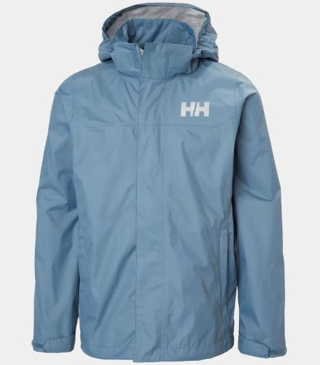 Helly Hansen Jr Loke Rain Jacket 158/13 Washed Navy