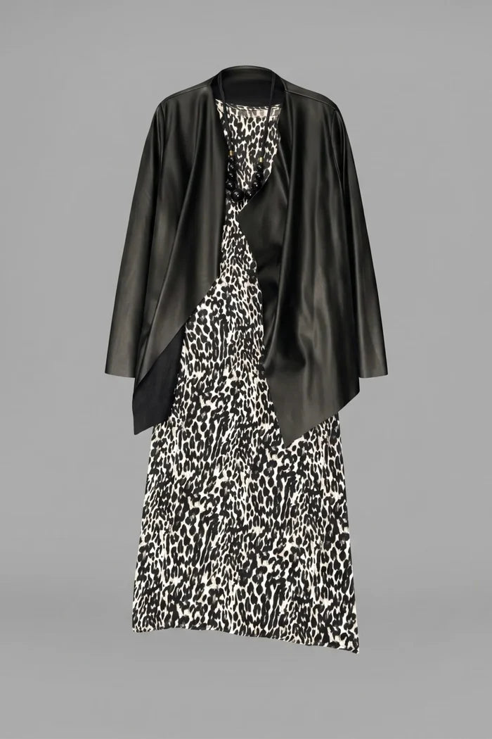 Комплект рокля и наметало "Джулс" - черно Roberto&Co Roberto Fashion Store Dress BSC1007DRSBLKMID-42 42