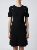 Рокля, Черен Serianno Collection S Roberto Fashion Store One piece SER1501DRSBLKKNIS S
