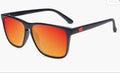 Knockaround FLRS3001 Matte Black / Red Sunset Fast Lanes Sunglasses