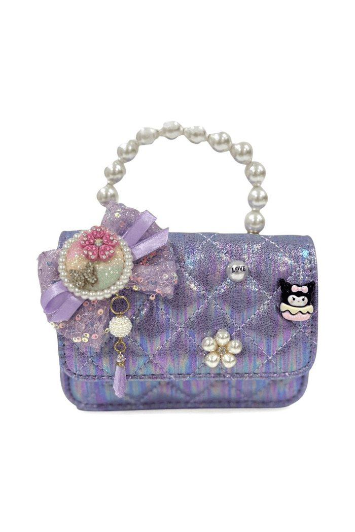 Lola & The Boys Lavender Coco Bunny Love Purse