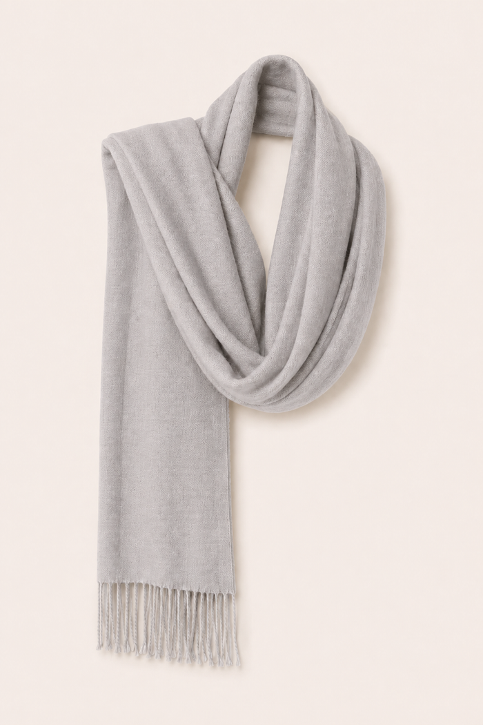 Light Weight Spring Pashmina Shawl - Dove