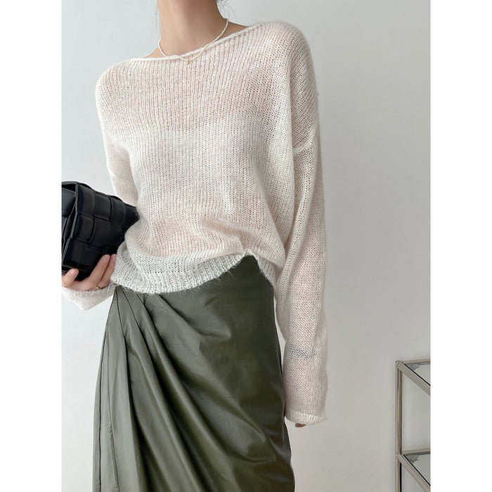 Loose Blouse Thin Short Top - Livefree