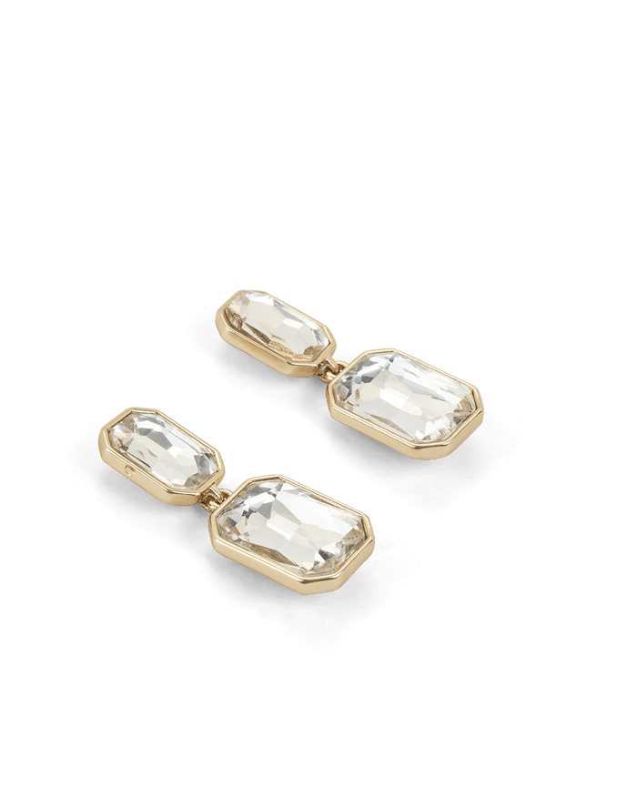 MATILDA EARRING - GOLD-DIAMANTE-JEWELLERY-Billini-Billini