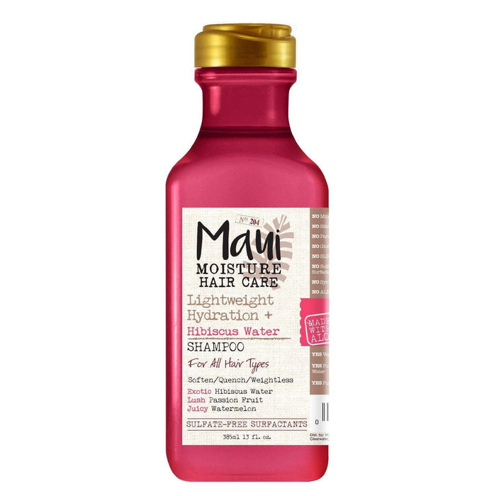 Maui Moisture Lightweight Hydration  Hibiscus Water Shampoo 13.0 Fl Oz