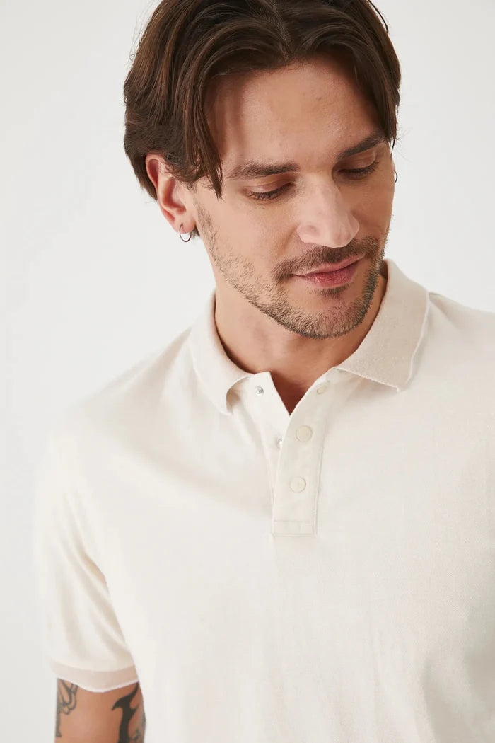 Мъжка поло тениска за всякакви поводи в бежов цвят Medicine Roberto Fashion Store T-shirt RS25POMA01-08M-M M