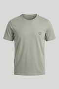 Мъжка корпоративна тениска - Тъмнозелен Boston Roberto Fashion Store T-shirt MAY83000452-S S