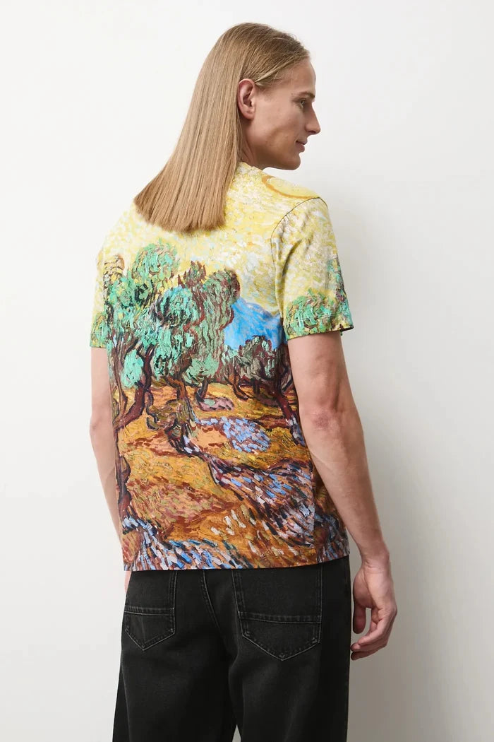 Мъжка тениска "Hope" с абстрактен арт принт Medicine Roberto Fashion Store T-shirt RS26TSM257-MLA-L L