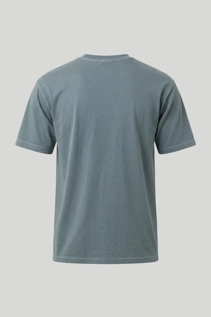 Мъжка тениска "Superlola" от 100% памук, синьо-сива — колекция Boston, размери S-XL Boston Roberto Fashion Store T-shirt MAY83001405-S S