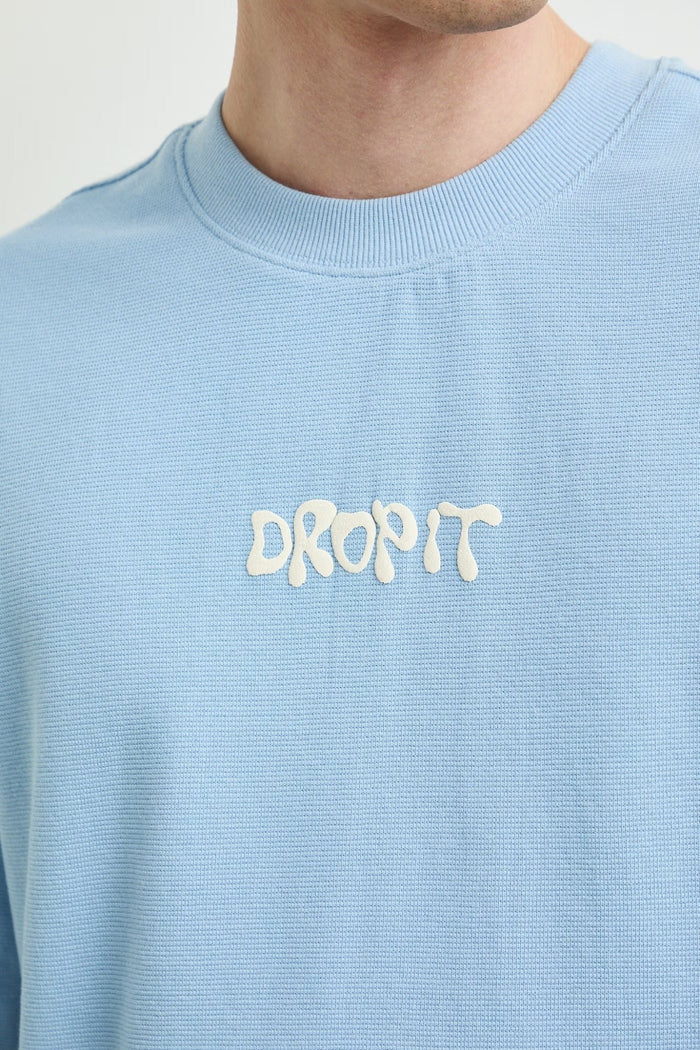 Мъжка тениска с принт на гърба "Roberto Drop It Blue" Medicine Roberto Fashion Store Set RS26-TSMA52-55X-L L