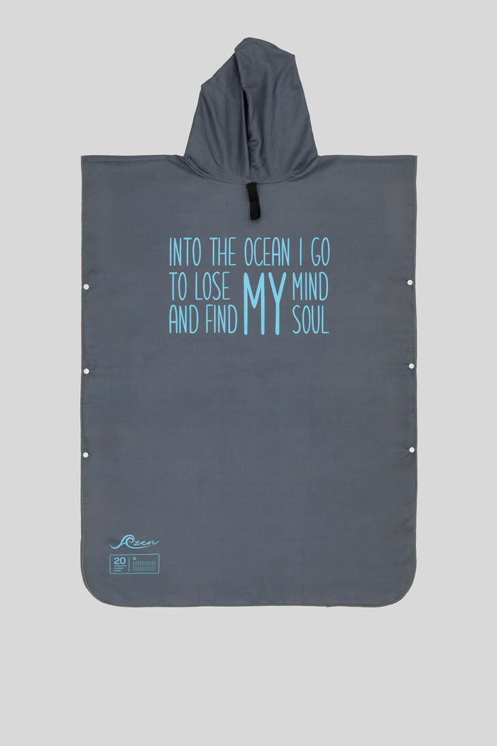 Ocean IQ Suede Beach Towel Poncho
