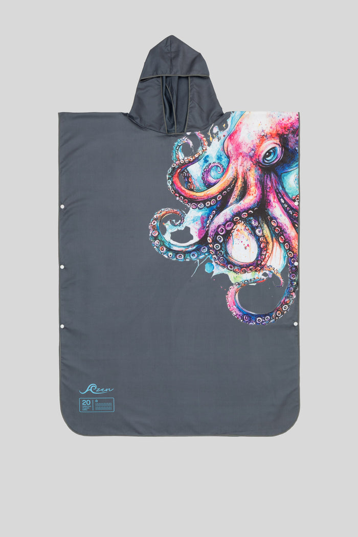 Ocean IQ Suede Beach Towel Poncho
