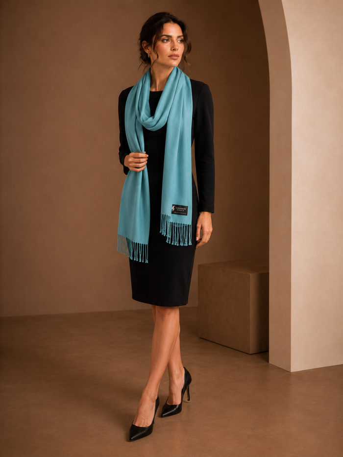 Pashmina and Silk Wrap