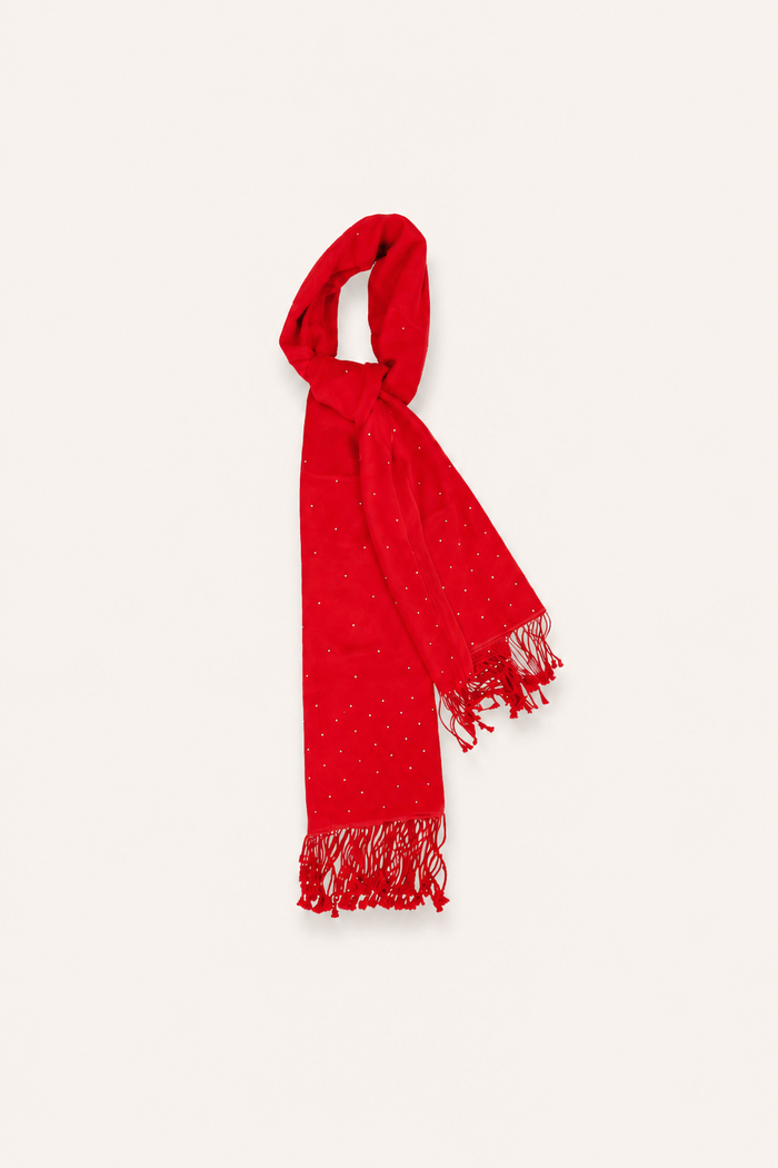 Pashmina Shawl with Swarovski Crystals - Galaxy